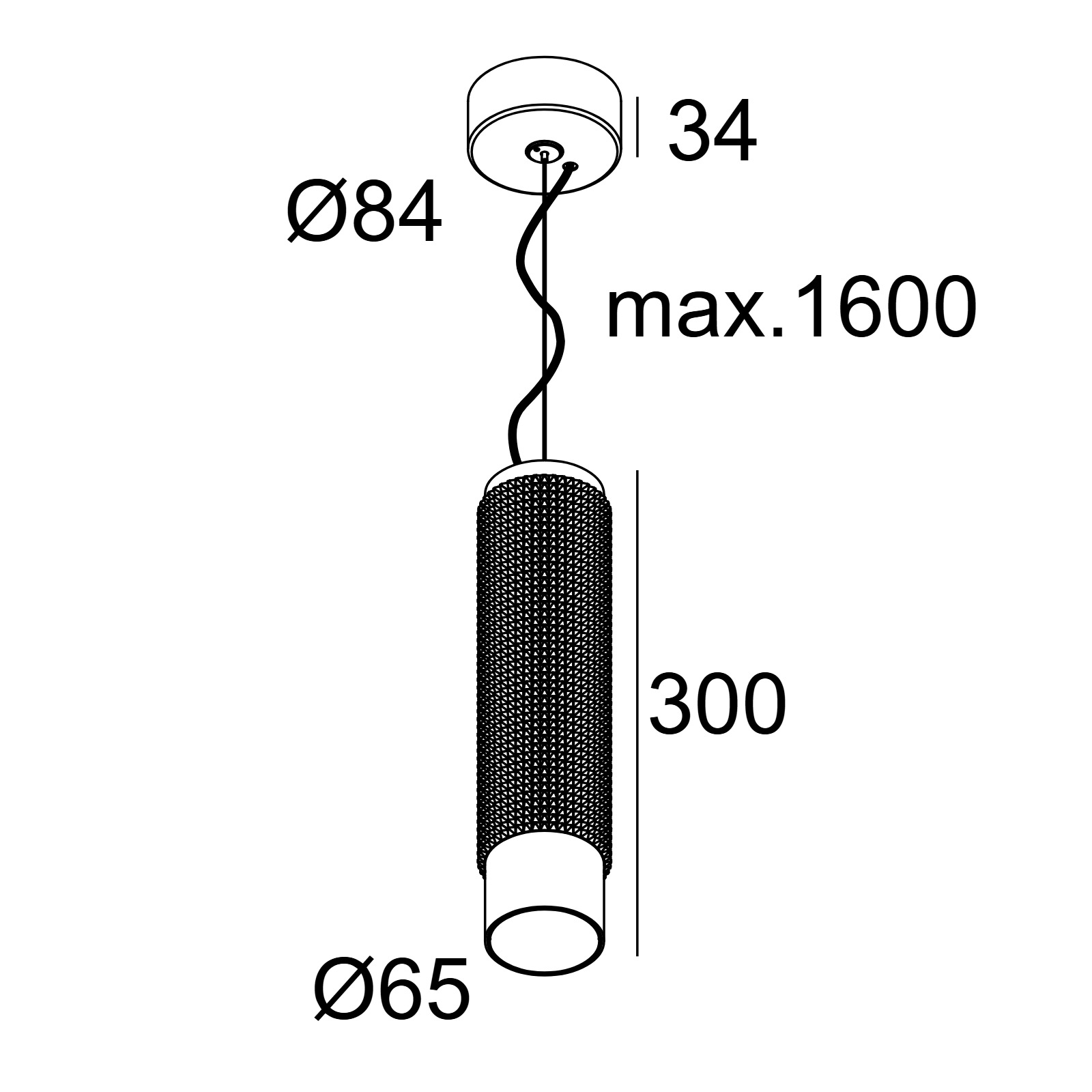 PUNK 622 C Hi B черный Delta Light подвесной светильник 2