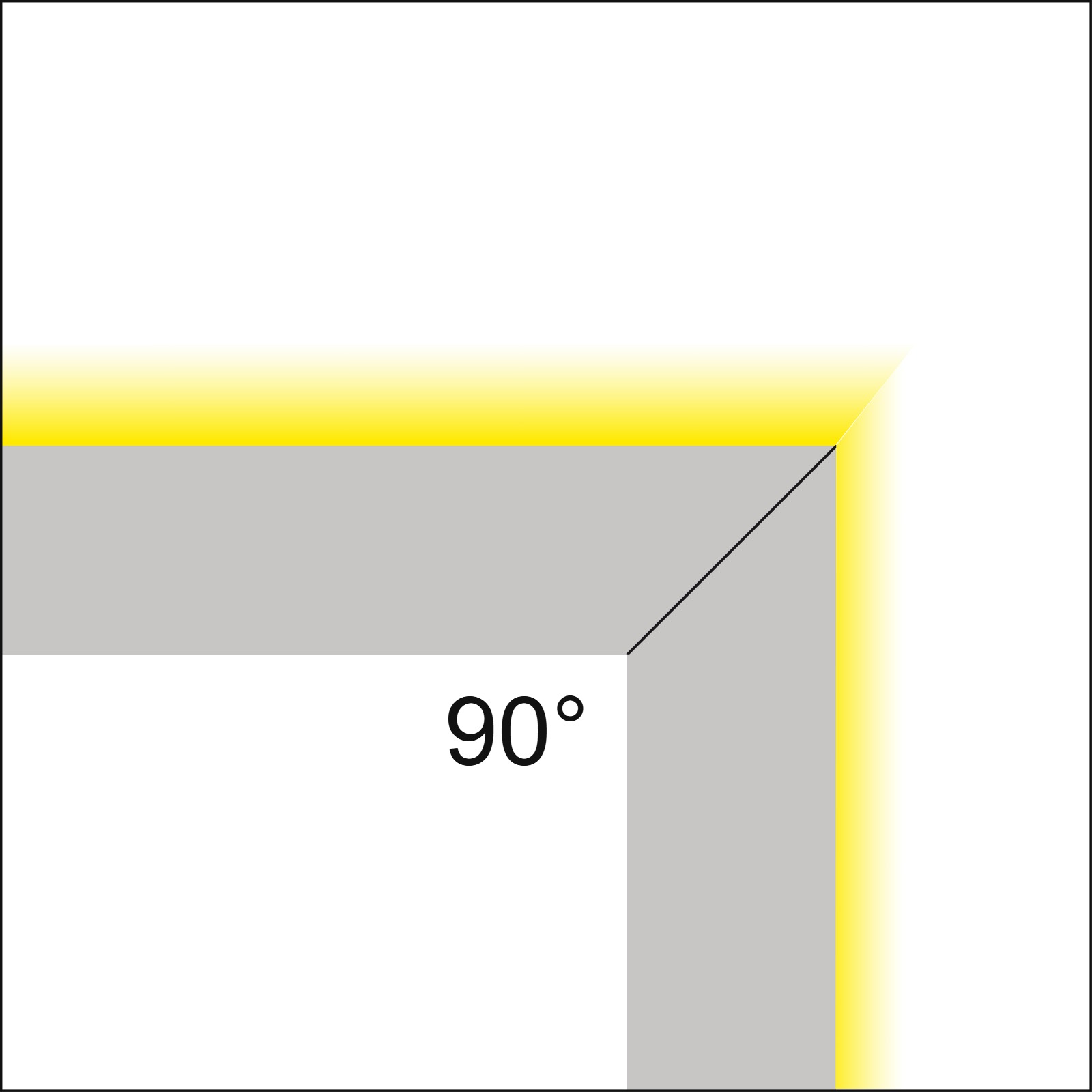 BL - CORNER 90° EXT Delta Light ILP