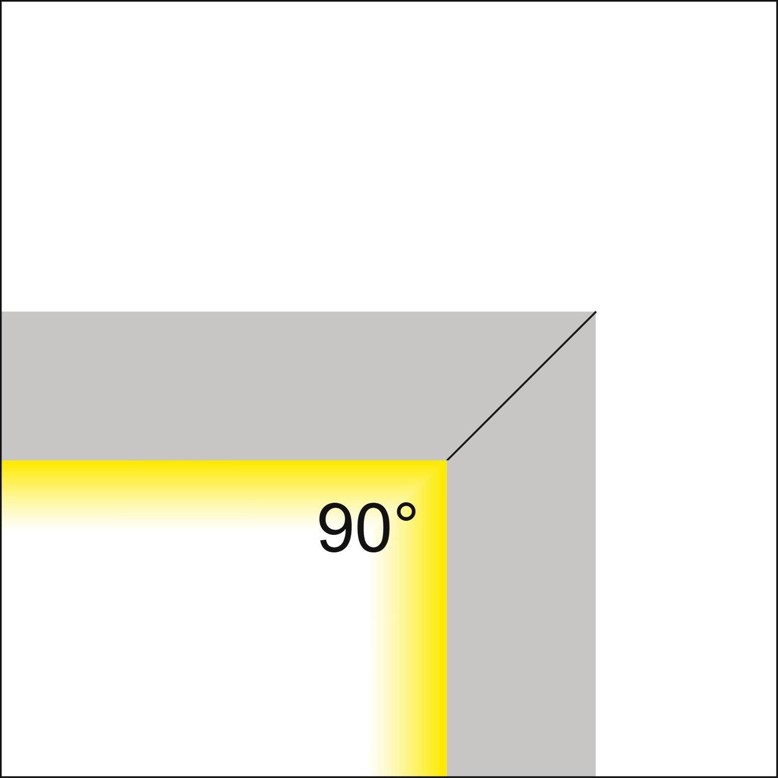 BL - CORNER 90° INT Delta Light ILP