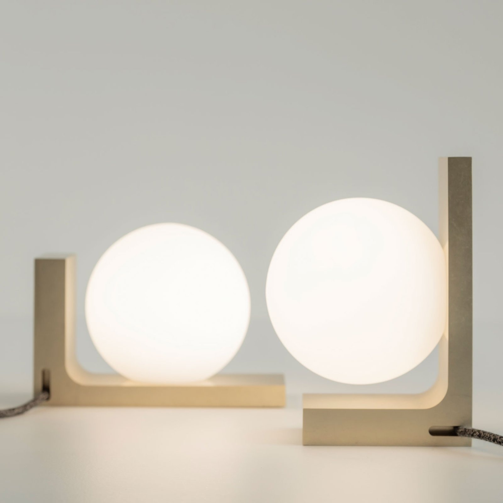 OONO T 930 GM золотой мрамор Delta Light настольная лампа 4